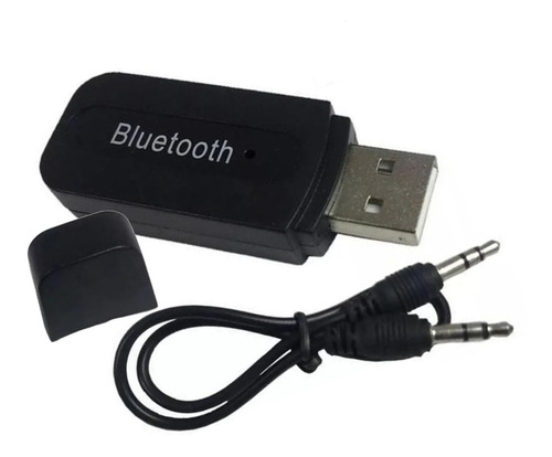 Receptor Bluetooth Adaptador Usb/p2 Som Carro Ou Residencial