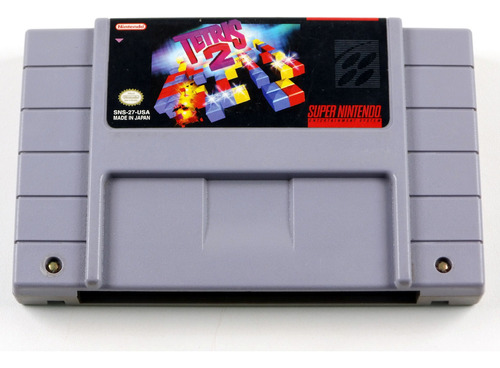 Tetris 2 Original Super Nintendo Snes