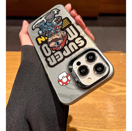 Funda De Mario Mecánico De Dibujos Animados Para Xiaomi/redmi