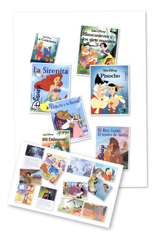 Kit Imprimible Cuentos Clásicos Disney Pdf 