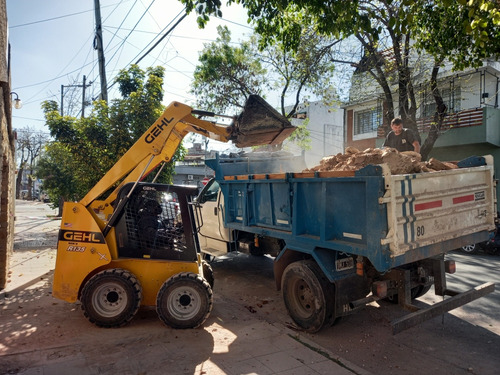 Alquiler Minicargadora Martillo Hidraulico Movimiento Suelos