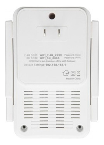 Repetidor Wifi 6 Ax1800 Dual Band Edup Ep-2971