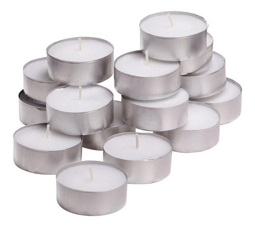 Velas Pebetero 32und Luz Decoración Aluminio Mechero 3050423