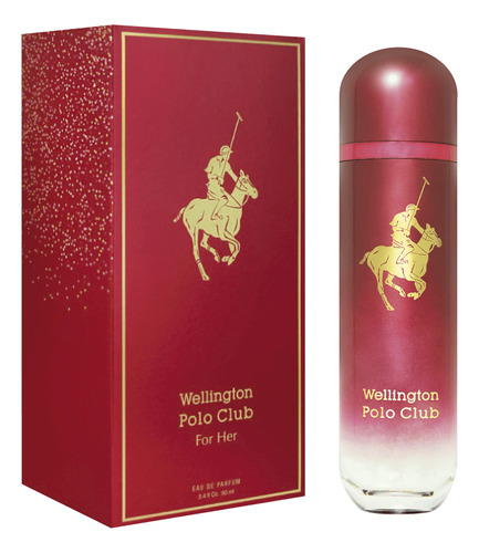 Perfume Mujer Wellington Polo Club Rojo Mujer Edp 90 Ml