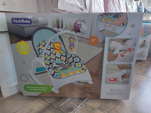 Silla Mecedora Con Vibración Melodías Portable Cum Rocker