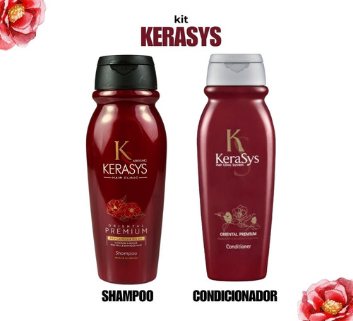 Kerasys Oriental Premium Red Camellia Shampoo Condicionador