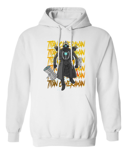 Sudadera Con Gorro Skibidi Toilet Titan