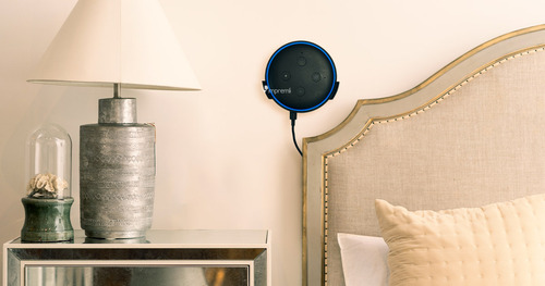 De Pared Para Alexa Echo Dot 3g Color Negro