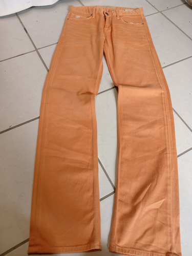 Jeans Guuues 29x32 Naranja Mod Lincoln Slim Straigth 