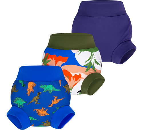 Pañales De Natación Reutilizables Para Bebés De 6 Meses A 5