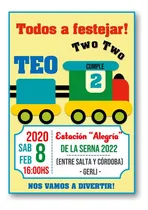 Comprar Kit Personalizado Imprimible Trencito Mod.3 Tren Deco Candy