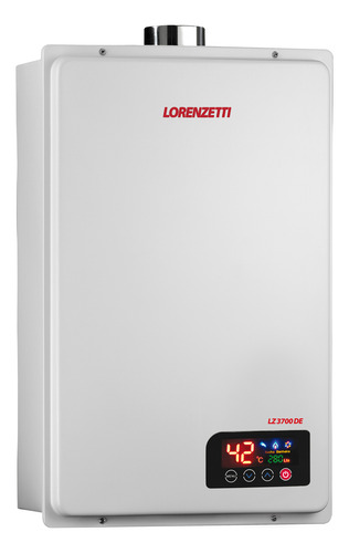 Aquecedor Lorenzetti 37 Litros Glp Branco Para Até 4 Duchas