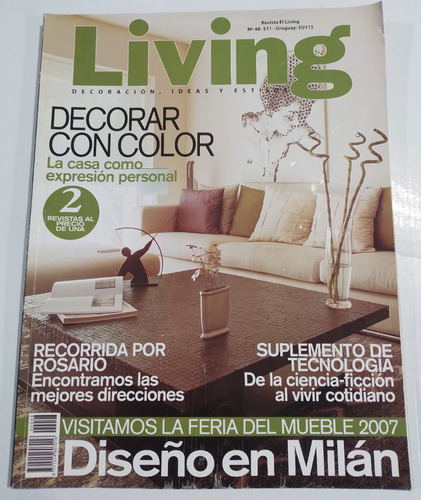 Revista Living Num 48 Jun Jul 2007 Decoracion Estilos Ideas