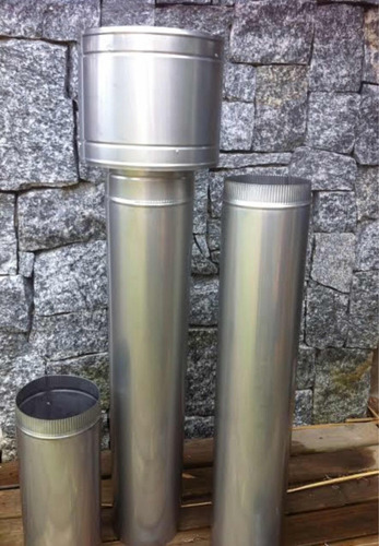 Parrilleros Chimeneas Caños Calefactores Estufas Acero Inox