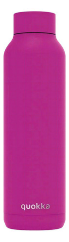 Botella Termica Acero Inoxidable Lisa 630ml Quokka Solid Color Fucsia