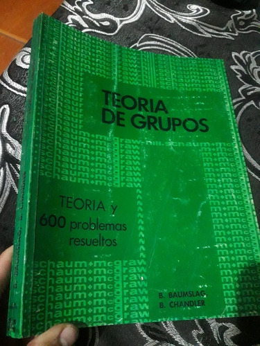 Libro Schaum Teoría De Grupos Baumslag Chandler