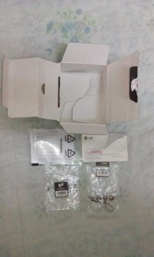 LG Optimus L3 - Caja Original+manual+cargador Usb+bolsitas