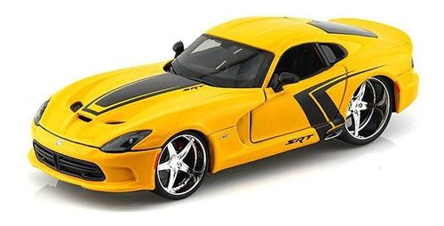 Srt Viper Gts Maisto Allstars 1:24 Carros Miniaturas Réplica