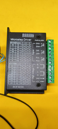 Motor Pasos, Poleas, Banda Dentada Encoder, P/robótica Elec. (Usado)