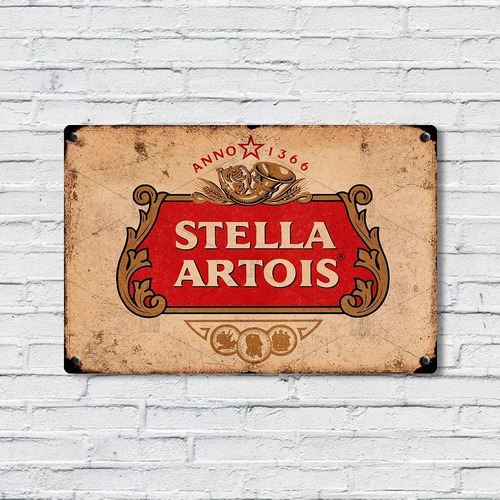 Cartel Chapa Stella Artois Art 273 X1 30x40cm 