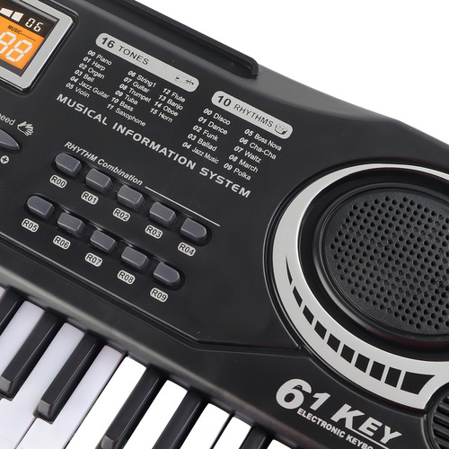 Teclado Para Niños Con Micrófono, Teclado De Piano Portátil