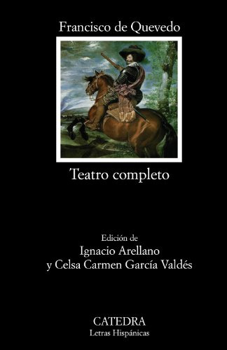 Libro Teatro Completo. Francisco De Quevedo De Ignacio Arell