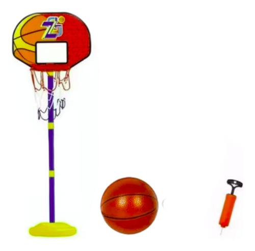 Canasta De Basketball Ajustable Para Niño Juego Infantil W99