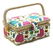 Comprar D&d Cesta De Costura Pequena Con Kit De Costura Accesorios P