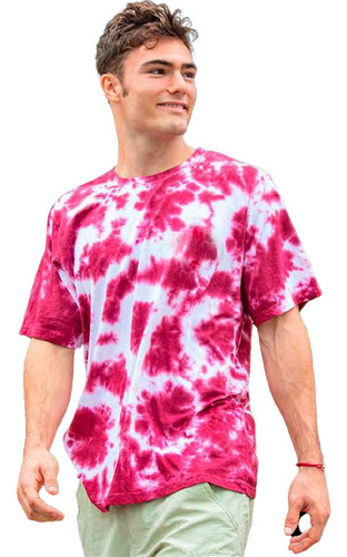 Playera Tie Dye Manga Corta