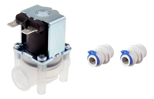 Válvula Solenoide Água Osmose Reversa 1/4 24v Bomba Pessuriz
