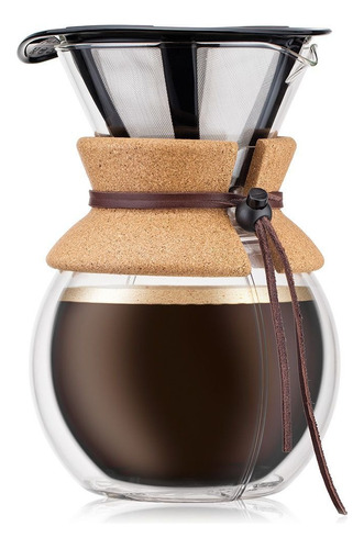 Cafetera De Goteo Pour Over Filtro Permanente  1l Bodum