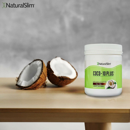 Imagen 2 de 3 de Aceite Coco 10 Plus Natural Slim Metabolismo Tv Frank Suarez