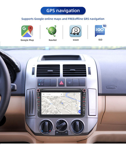 Lebeeaudio Estereo Android Gps Jetta Mk6 Bora Tiguan Golf Vw + Carplay