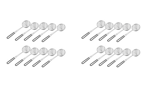 20 Cucharas Coladoras Para Ollas Calientes, Juego De Ollas C