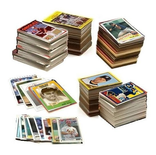 Mlb Baseball Card Collector Box Más De 500 Cartas