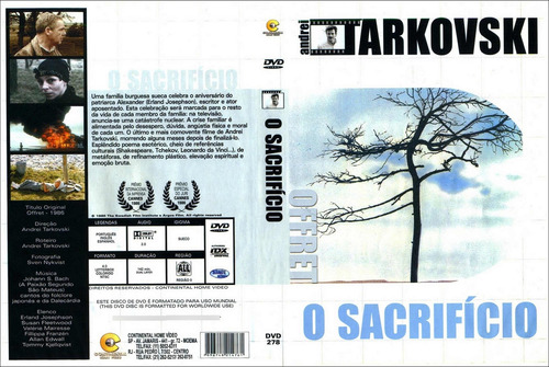 El Sacrificio ( Offret) Andrei Tarkovsky - Dvd