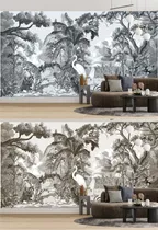 Comprar Vinilos Murales Empapelados Jungla Palmeras Tropical Dbe