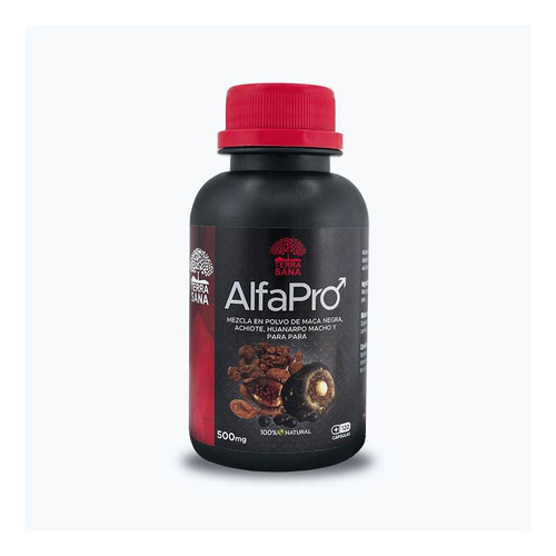 Alfa Pro, Maca Negra, Huanarpo Macho, 120 Cap