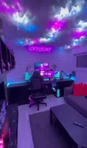 Comprar Relleno Algodón Decorar Tu Techo En Forma De Nube Luces Led