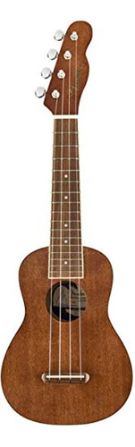 Ukelele Soprano Diapason Nogal Natural