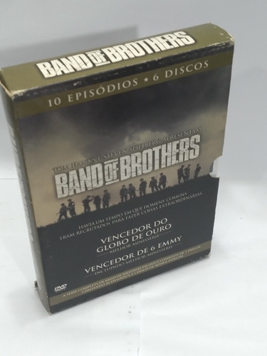 Dvd - Box - Band Of Brothers - Original  Filme 2° Guerra