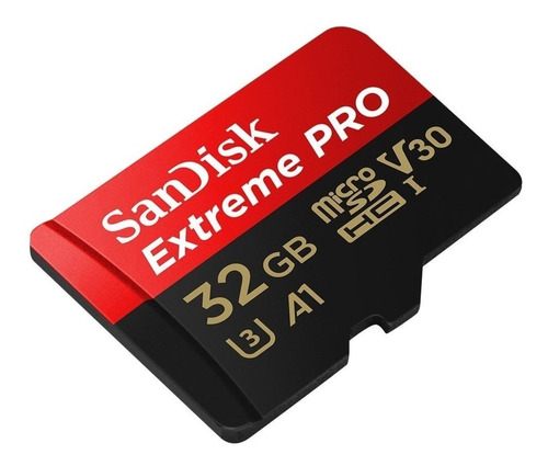 Imagen 1 de 4 de Memoria Micro Sd Sandisk Extreme Pro 32gb 100mb/s A1 Cod.612