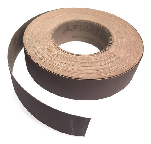 Tela Esmeril Rollo Abralox 35 Mm X 25 Mts  Mm Gr 50 Doble A