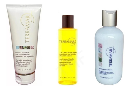 Acondicionador Crema+mascarilla+óleo 3en1 Terramar
