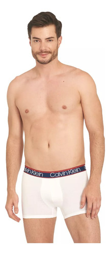 Boxer Calvin Klein Trunk Blanco Pack 3