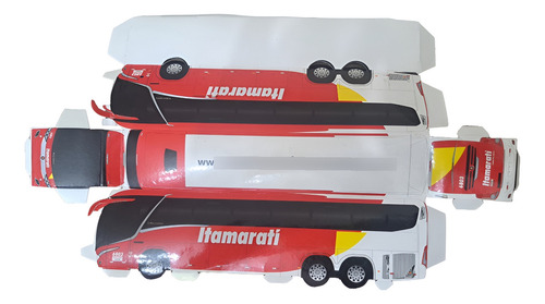 Miniatura Ônibus Expresso Itamaraty Vermelho