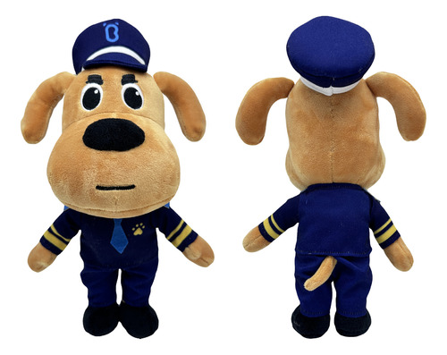 Labrador Policía Muñeco Peluche Largo Muñecos Peluche