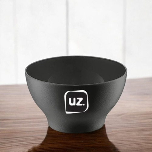 Kit 12 Cumbuca Bowl Plástico 500ml Design Prático Petisco Cor Preto