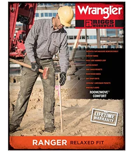 Wrangler Riggs Workwear - Pantalones Ranger para hombre  Pantalones de  trabajo hombre, Ropa de hombre, Pantalones de hombre moda