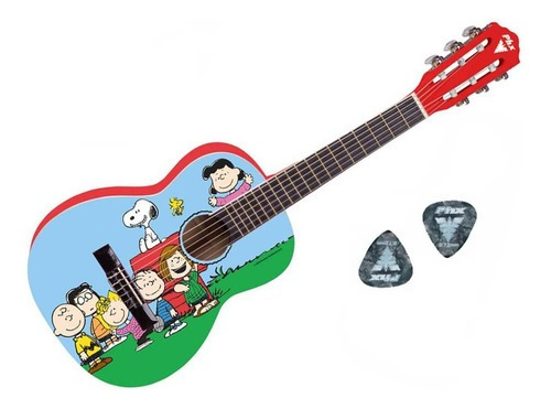 Violão clássico infantil PHX Snoopy VIS-A1 verniz brilhante